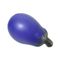eggplant stress ball