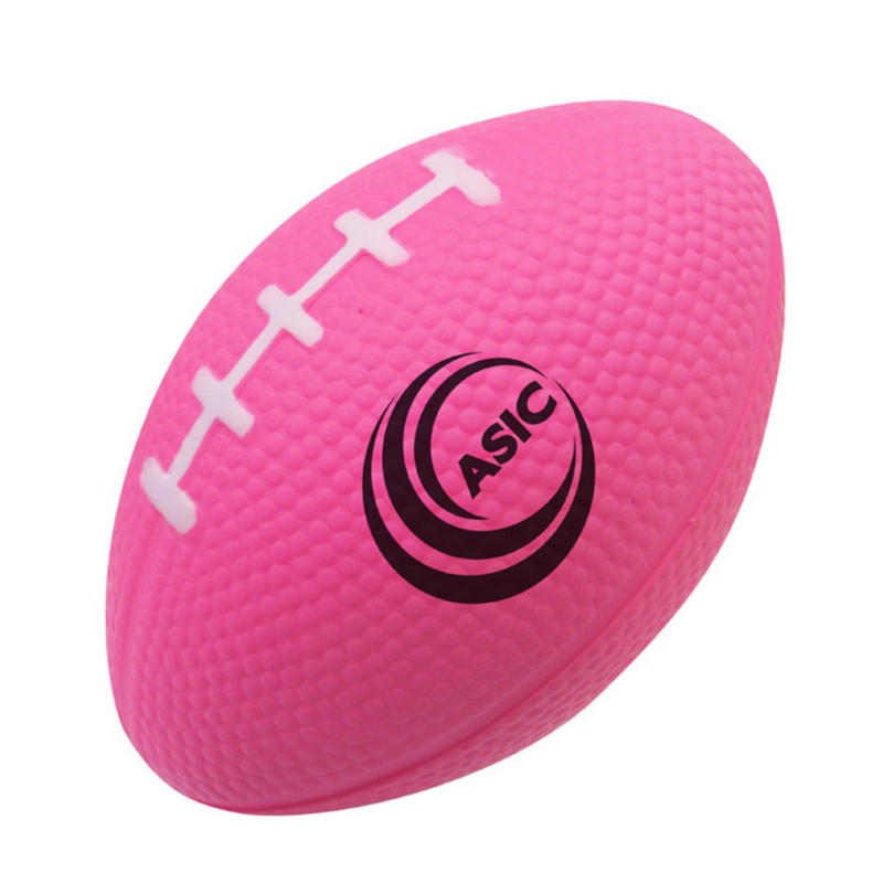 Squeeze Large 5&amp;amp;quot; Football Stress Balls - Custom Printed