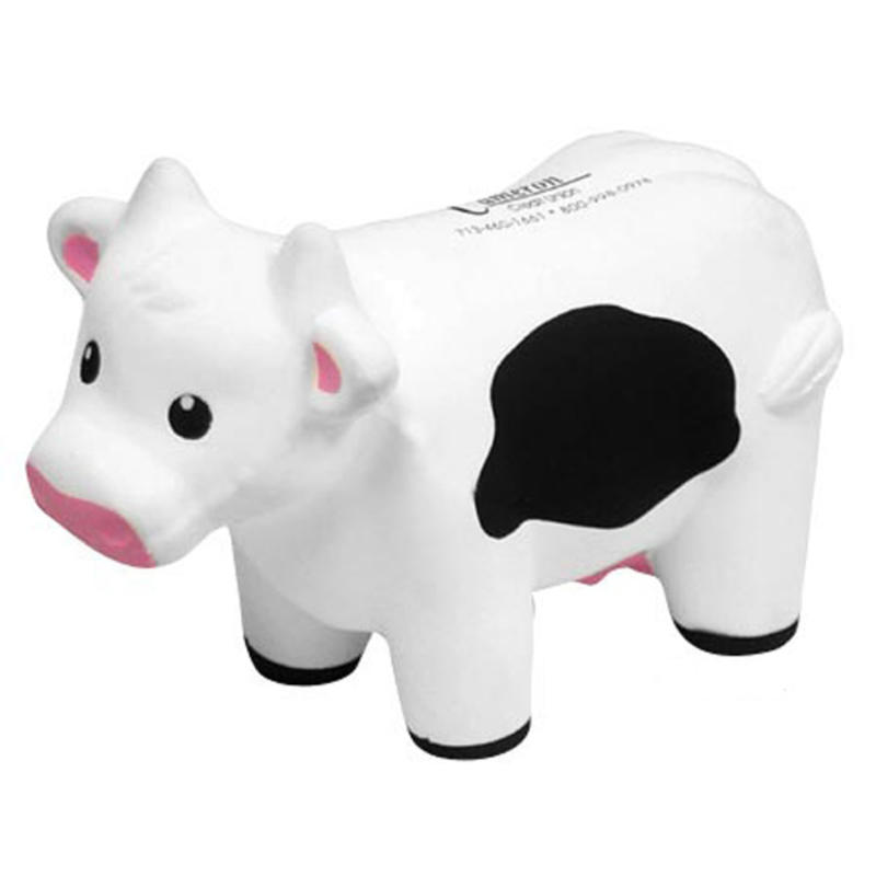 Squeeze Milk Cow Bobble Head Stress Balls - Custom Printed | Save up to ...