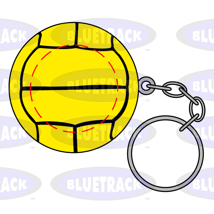 K7 Key Chain Stress Ball - Yellow - KAP7 International
