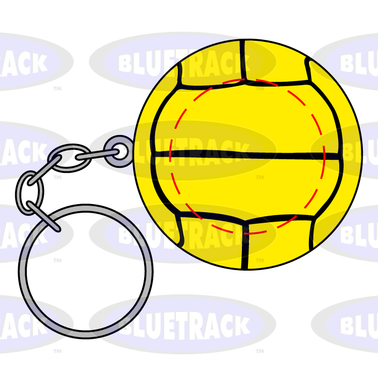 K7 Key Chain Stress Ball - Yellow - KAP7 International